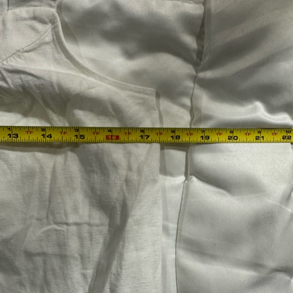 New J. Crew Linen-blend button-front mini dress!!! - Picture 5 of 6